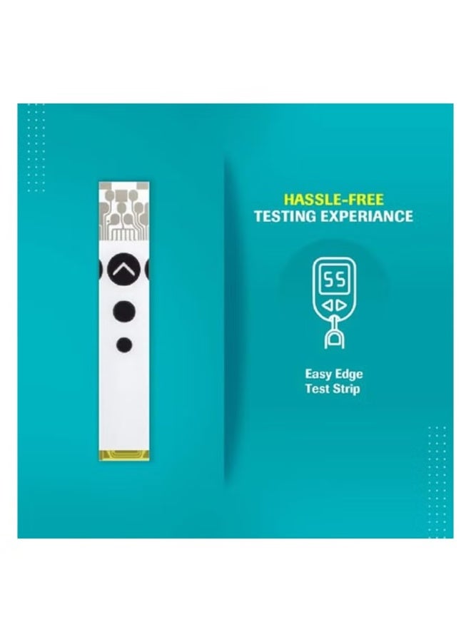 أكوا تشيك أنستانت جهاز أكيو-تشيك لمراقبة سكر الدم الفوري + 50 شريط اختبار - عبوة ترويجية - Image 5