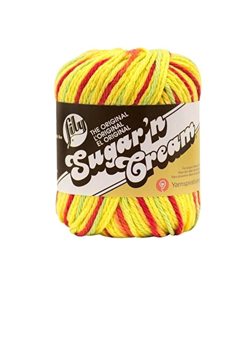 Lily Sugar'n Cream Yarn - Ombres Peace - Image 3