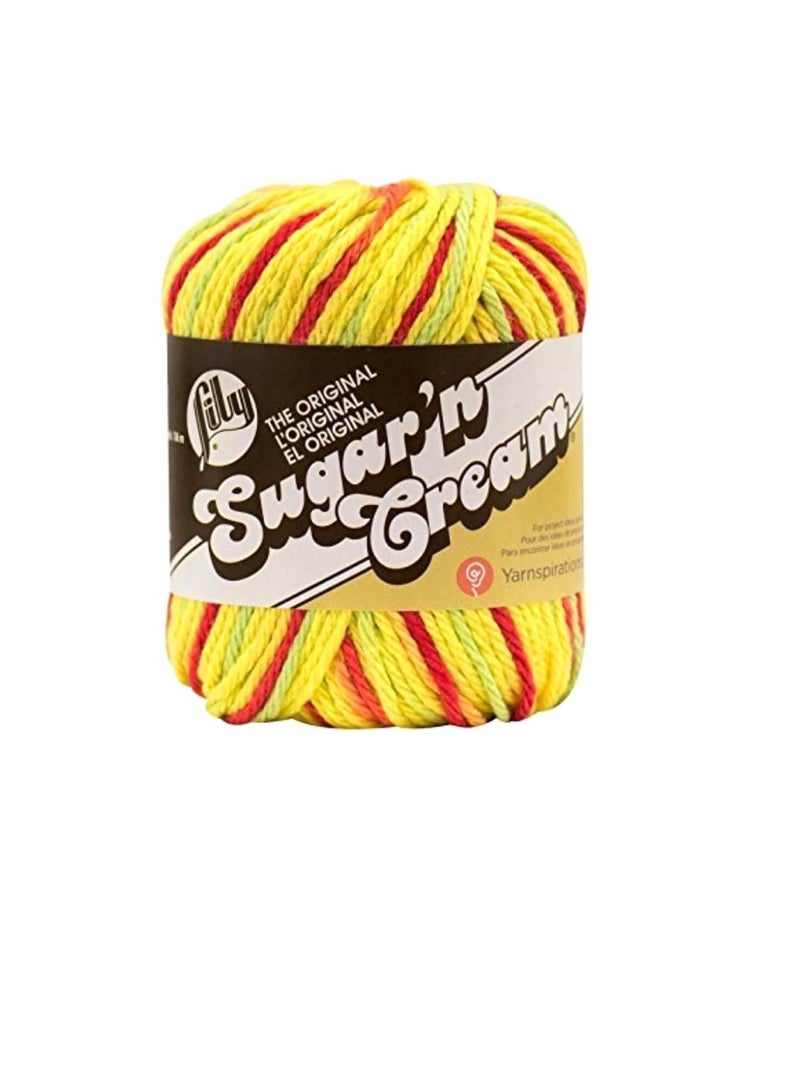 Lily Sugar'n Cream Yarn - Ombres Peace - Image 1