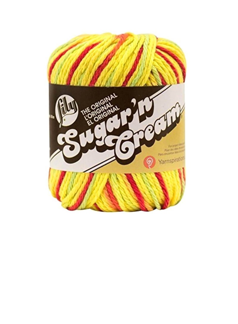 Lily Sugar'n Cream Yarn - Ombres Peace - Image 2