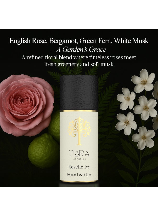 Tiara Scenting طقم البداية من تيارا روزيل إيفي، معطر أبيض فاخر مع كبسولة عطر روزيل إيفي، معطر بدون سلك، بدون ماء، بدون حرارة، قابل لضبط الشدة، صديق للأطفال والحيوانات الأليفة، عطر منزلي فاخر - Image 3