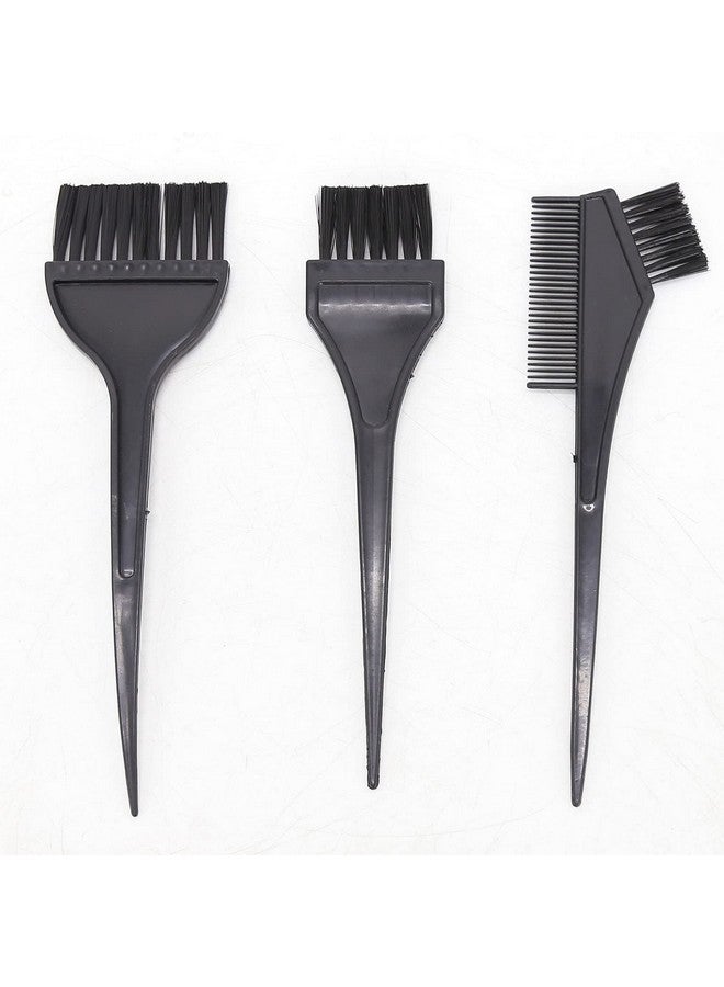BTWTRY 6pcs Balayage Board and Brush Kit, 3pcs Balayage Highlighting Board with Teeth and 3pcs Hair Coloring Brush Flat Top Comb Board for Hair Coloring Dyeing DIY Hairdressing Tint Tool (6pcs) - Image 3