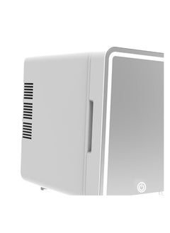 Generic Mini Cosmetics Fridge 4L with LED Mirror – Quiet Beauty Skincare Refrigerator, Portable Cooler for Makeup, Serums, and Face Masks, Compact Mini Fridge with Adjustable Shelves for Vanity or Travel  - Image 4