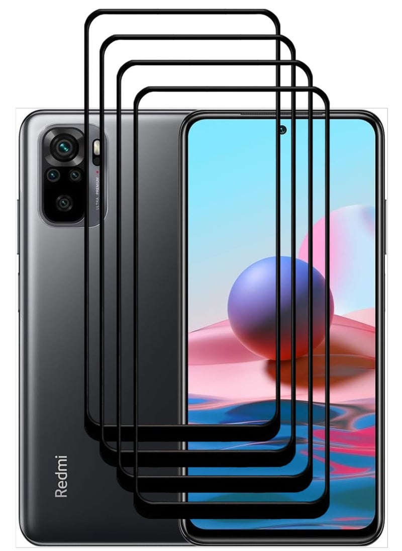 ACLIX 4 Pieces Antistatic ESD Dustproof Premium Quality High Definition Tempered Glass Screen Protector Designed For Xiaomi Redmi Note  10 - Image 1