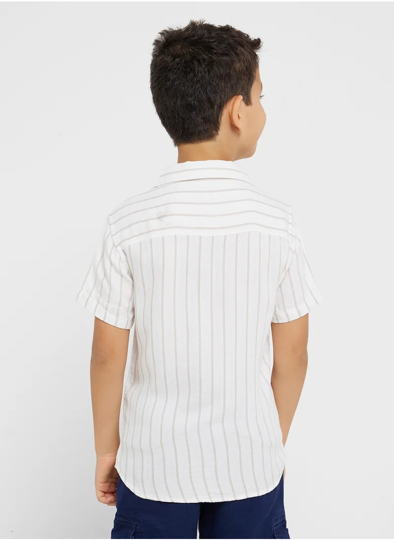 ريبلز مع نمشي BOYS HALF SLEEVE SHIRT