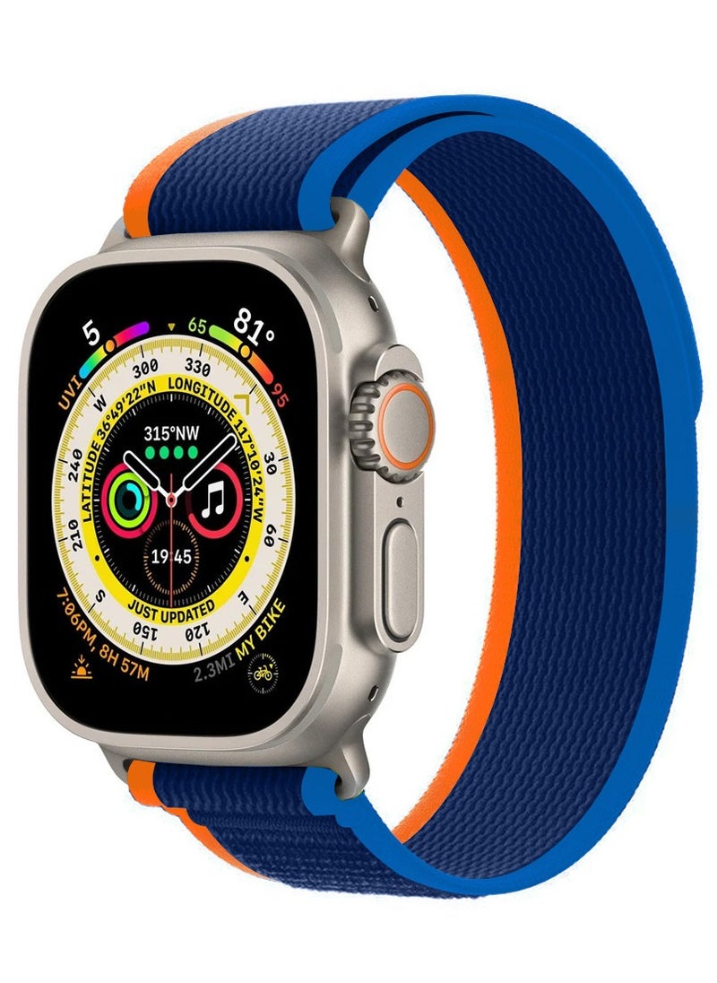 Generic Apple Watch Strap 49 mm 45 mm 44 mm 42 mm Band Trail Loop Stretchy Soft Nylon Band Adjustable Sports Strap for Apple Watch Ultra 2 Series 9/8/7/SE/6/5/4/3/2/1  - Image 2