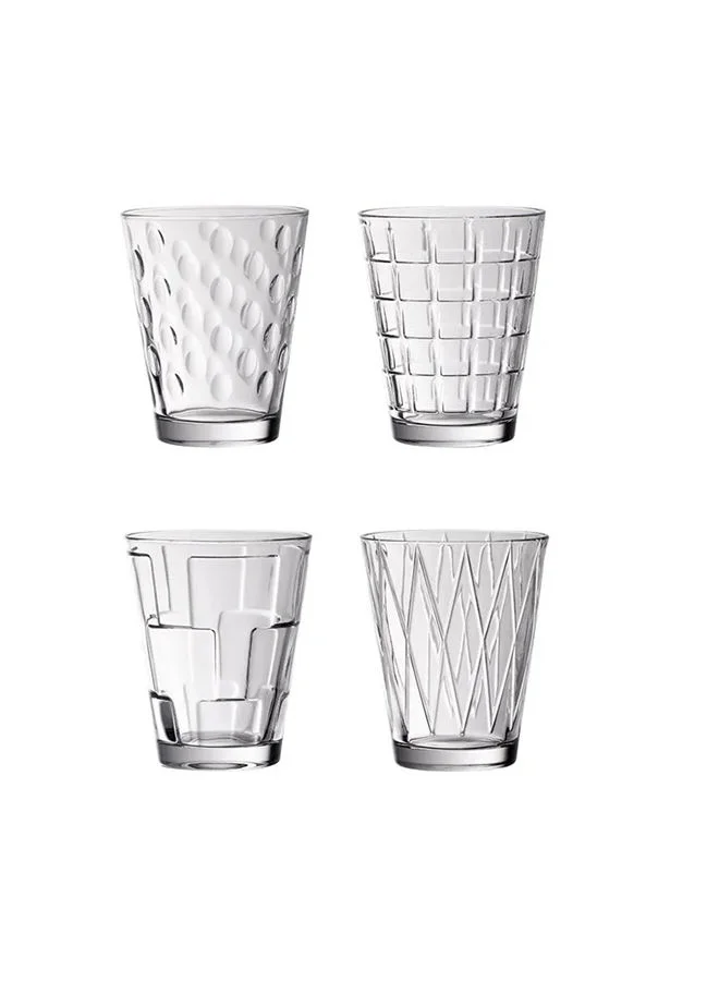 Villeroy & Boch 4-Piece Dressed Up Tumbler Sets