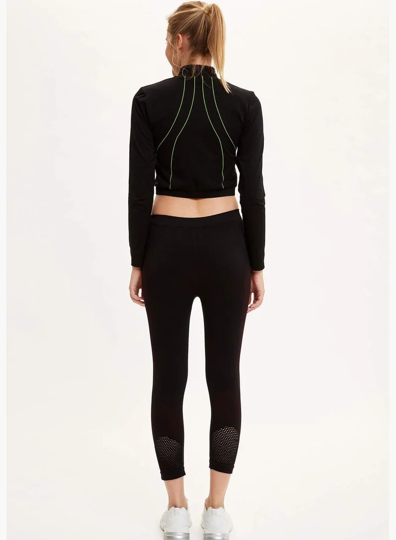 DeFacto Woman Athleisure Slim Fit Knitted Leggings