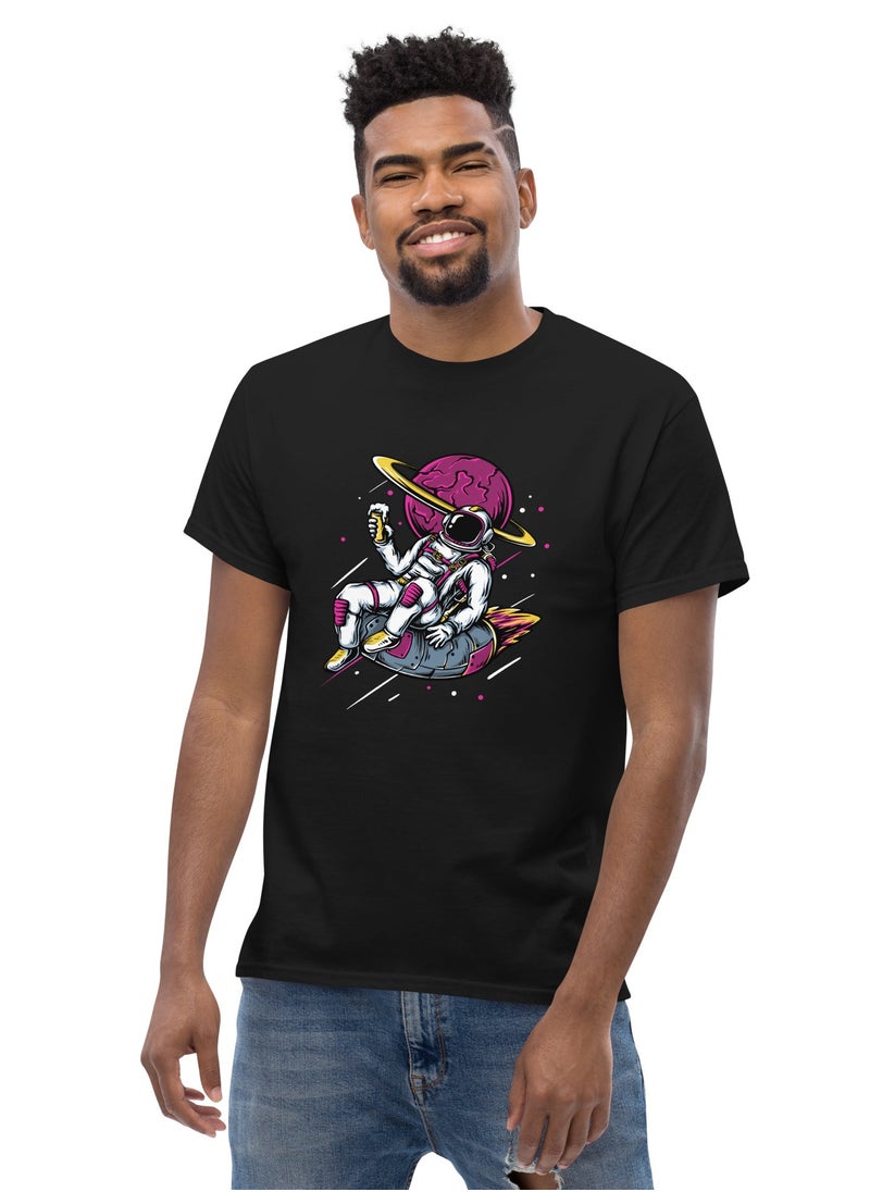 BLUEASH - Space & Astronaut Printed Graphic T-Shirts Combo - 100% Cotton | Unique Space-Themed Designs - Image 1