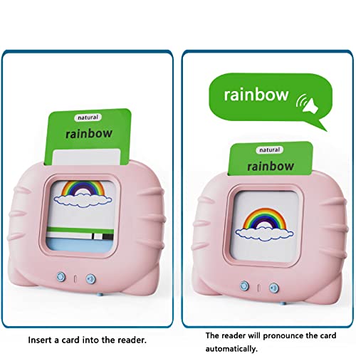 Lapare Audible Learning Toy with Music for Toddler Age 1 2 3 4 5 520 Sight Words Talking Flash Cards Toy for Girls to Learn Alphabet Number Color Shapes and More - Image 5