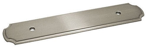 10 Pack Cosmas B11296SN Satin Nickel Cabinet Hardware Handle Pull BackplateBack Plate 334 Inch 96mm Hole Centers