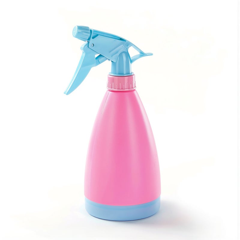Spray Bottle High Durability Drop Resistant Unbreakable Long Life Hand Sprayer for Home Garden 400ml Pink - Image 3