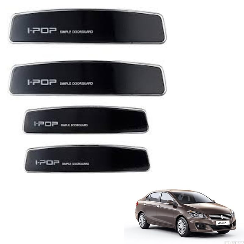 Autokaar Car Door Edge Guard Scratch Protector I pop Black Universal for Maruti Suzuki Alto/Swift/Grand Vitara/Brezza/Fronx/Dzire/Jimny/Esteem/K10 - Image 5