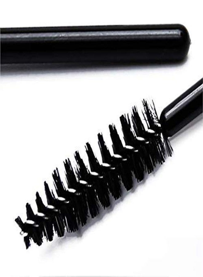 HUNCHA Disposable Eyelash brush, Mascara Wands Makeup Spoolies Applicators for Eye Lash Extension, Eyebrow and Makeup, Black Color, Pack of 6 - Image 3
