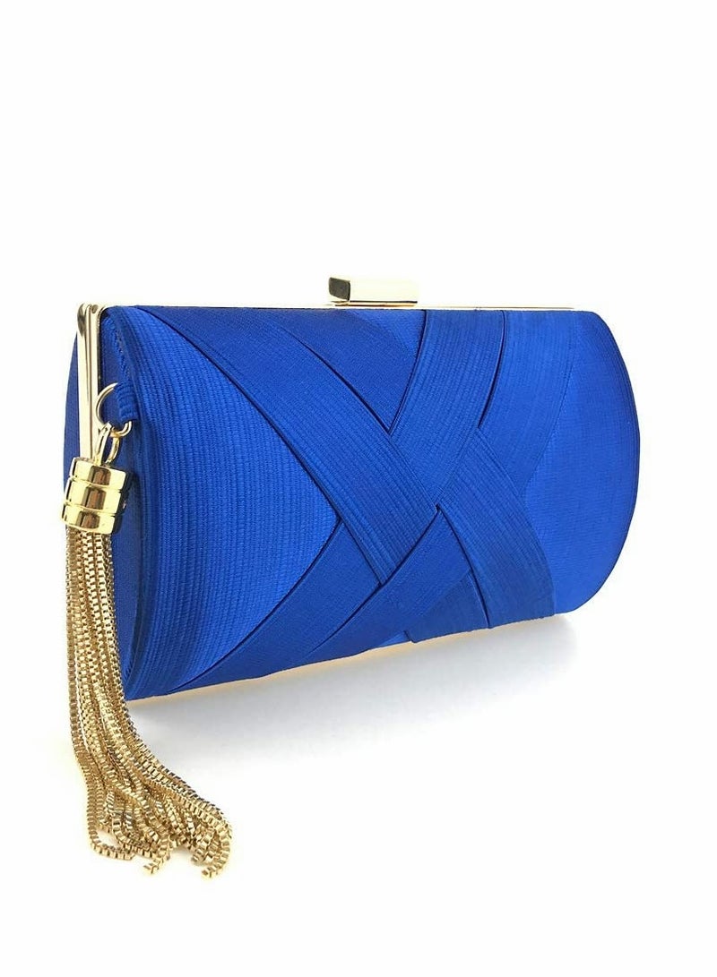 Luckam Womens Evening Clutch Bag Designer Evening Handbag, Lady Party Clutch Purse - Image 1