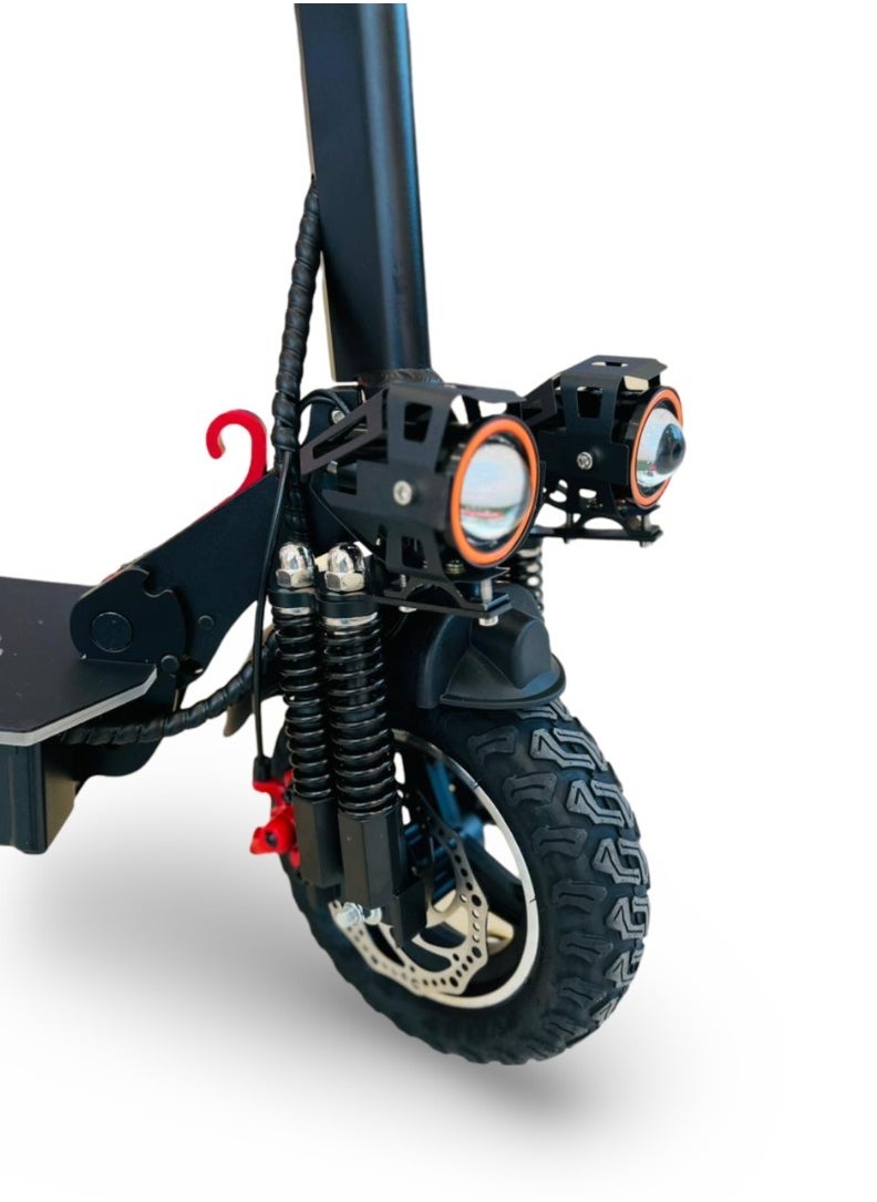Winner Sky - K8 2000W 48V Electric Scooter: On-the-Go Power and Bluetooth Connectivity in Sleek Black Design - Image 1