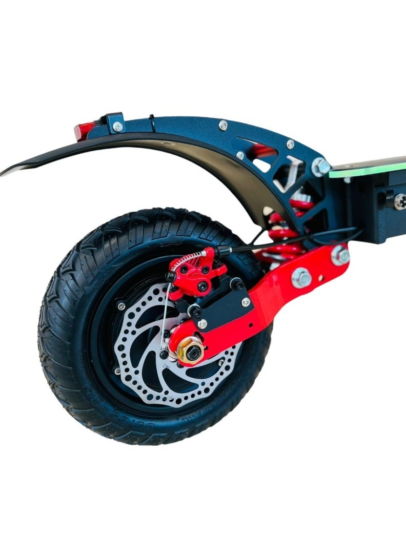 Winner Sky - K8 2000W 48V Electric Scooter: On-the-Go Power and Bluetooth Connectivity in Sleek Black Design - Image 1