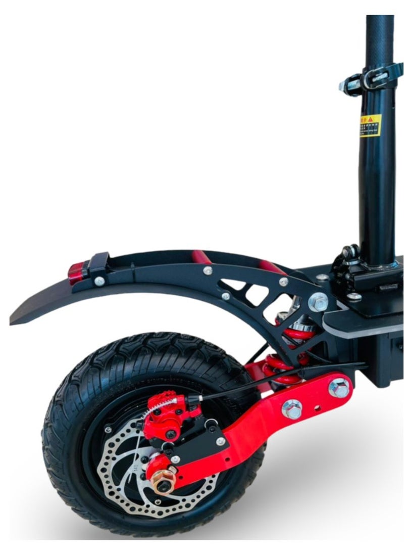 Winner Sky - K8 2000W 48V Electric Scooter: On-the-Go Power and Bluetooth Connectivity in Sleek Black Design - Image 1