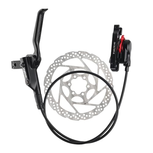 BOLANY Disc Brake Sets Oil Hydraulic MTB Bike Aluminum Alloy Front 800mm Rear 1400mm Brake Levers with is/PM Adapter Fit MTB Fat Bike E-Bike Road Bike - Image 1