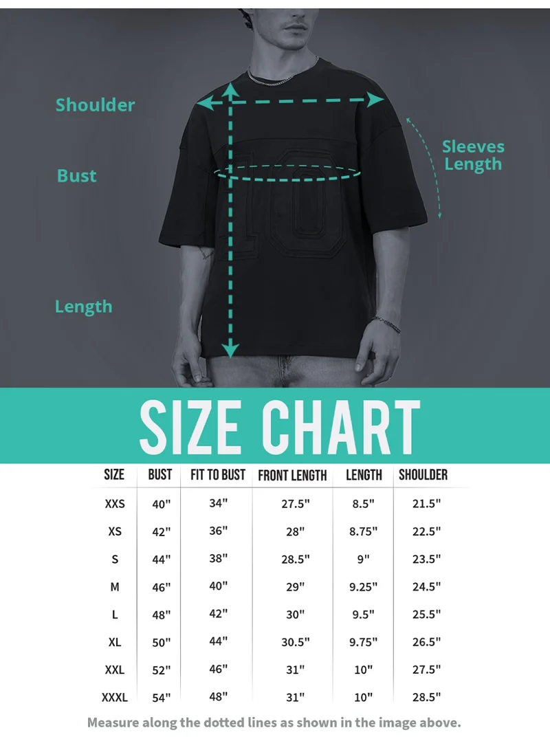 The Souled Store  The Souled Store Men Nomad Embroidered Charcoal Grey Oversized T-Shirts for Men | Best Price UAE