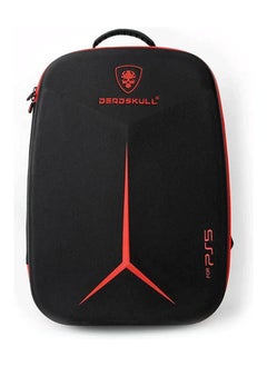 DEADSKULL For Sony PS5 Carrying Case Travel Storage Bag Compatible with PlayStation 5 Slim/Fat Black  - Image 2