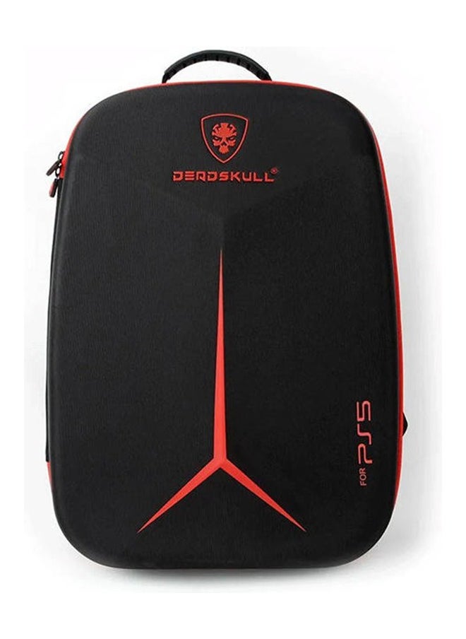 DEADSKULL For Sony PS5 Carrying Case Travel Storage Bag Compatible with PlayStation 5 Slim/Fat Black  - Image 2