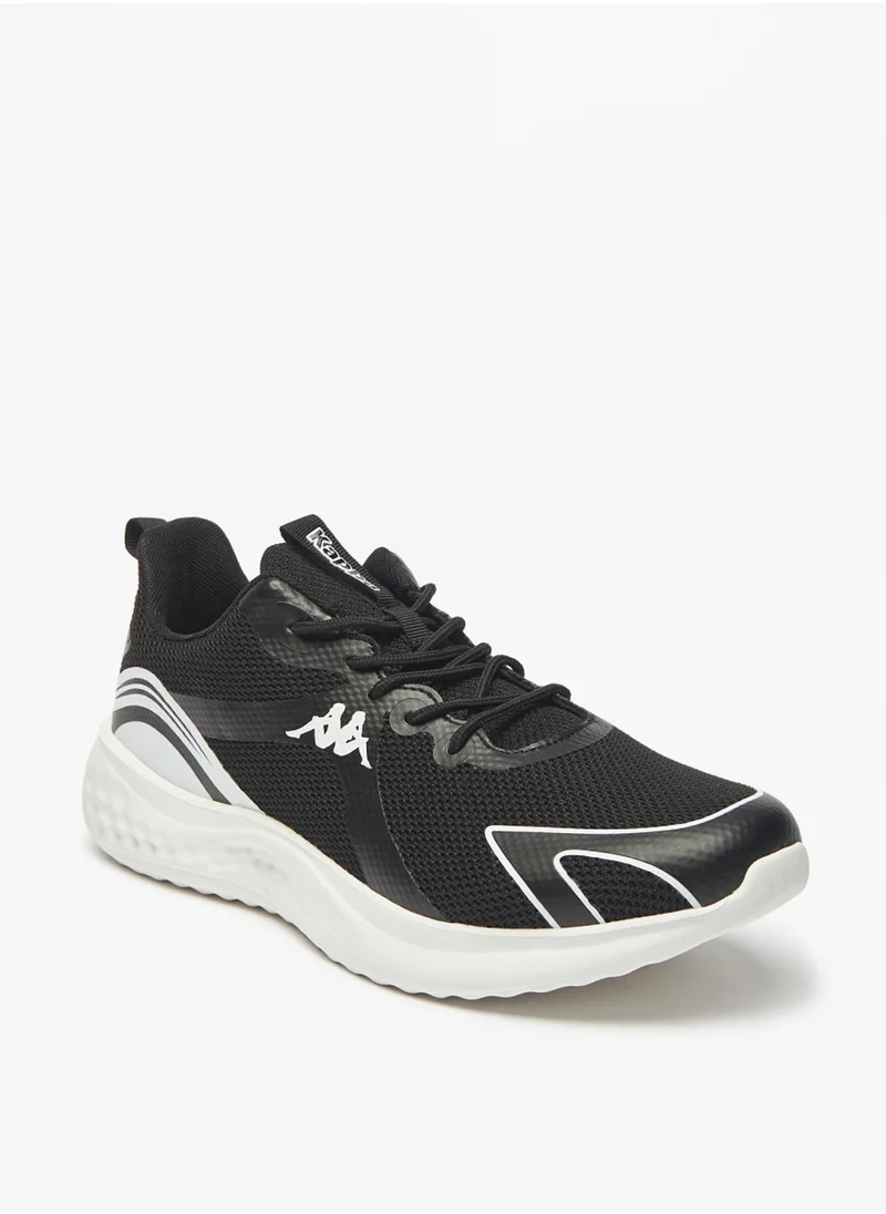 Kappa Men's Textured Lace-Up Sports Shoes