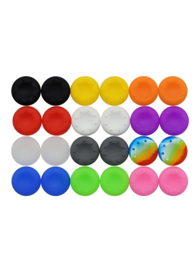 PS5/PS4/PS3/ONE/360/PRO/series X/S Rocker Silicone Cap Button Cap Silicone Cap-Product Color:Yellow  - Image 3