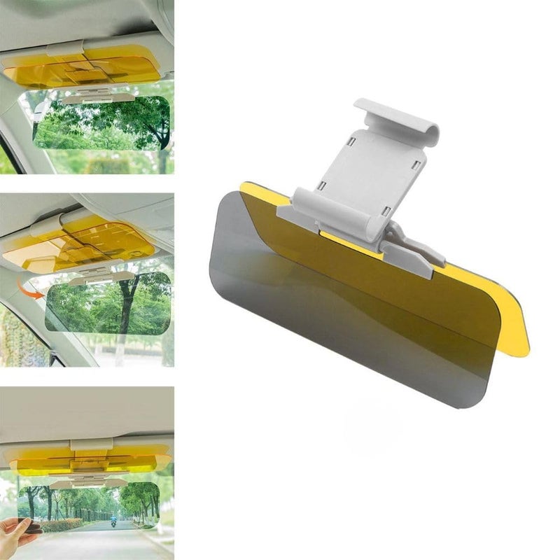 Smiledrive ® Car Anti-Glare Visor | Day Night Polarized Car Sun Visor for Trucks Vans Cars - Image 2