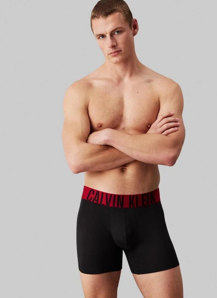 CALVIN KLEIN 3 Pack Logo Trunks