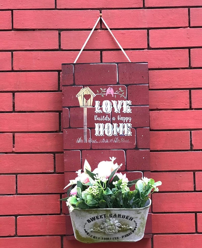 CrafTreat Stencils Home Painting - Lovely Home and Home is - Size: 6X6 Inches (2 Pcs) - Stencils Combo Pack for Craft - Quotes Stencils for Craft and Art - Home Decor Word Stencils - Image 2