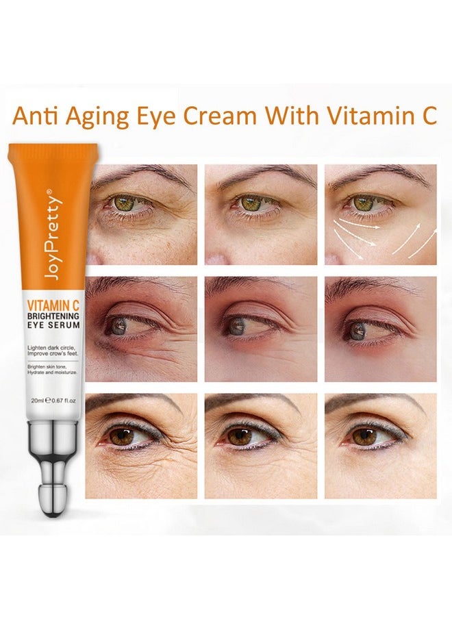 Rosarden - Eye Cream For Dark Circles Vitamin C Eye Cream For Dark Circles And Puffiness Anti Aging Eye Cream For Reduce Fine Lines Wrinkles & Dark Circles Under Eye Cream For Puffiness And Bags (01) - Image 1