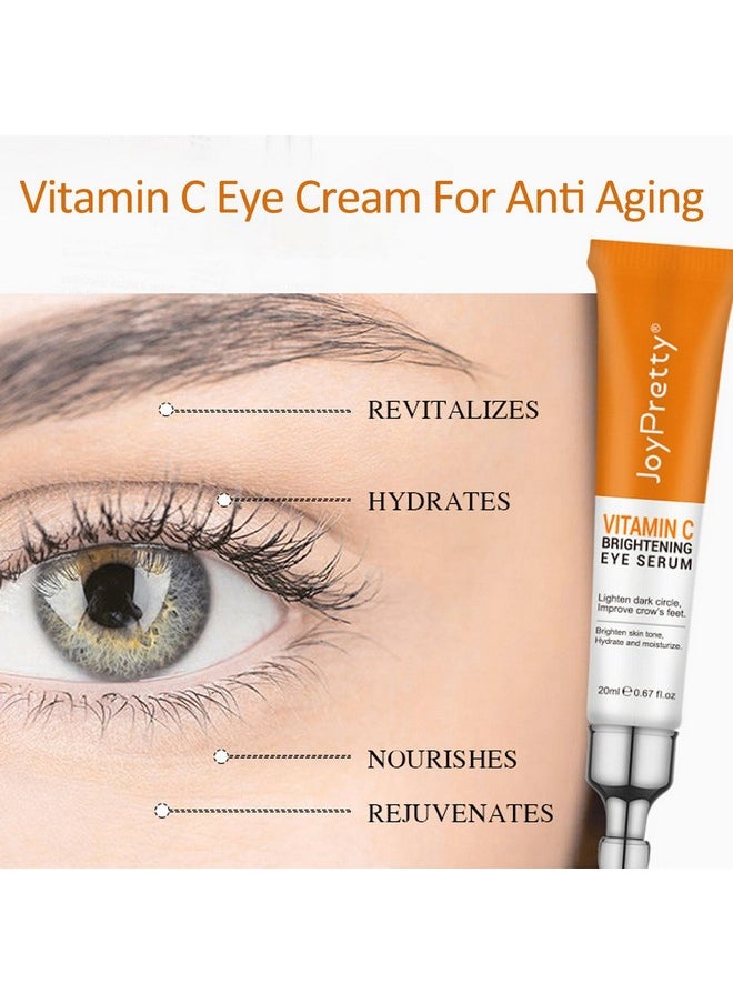 Rosarden - Eye Cream For Dark Circles Vitamin C Eye Cream For Dark Circles And Puffiness Anti Aging Eye Cream For Reduce Fine Lines Wrinkles & Dark Circles Under Eye Cream For Puffiness And Bags (01) - Image 1