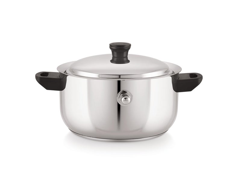 Eurostyle Stainless Steel Sandwich Bottom Milk Boiler (2 Litre) - Image 2