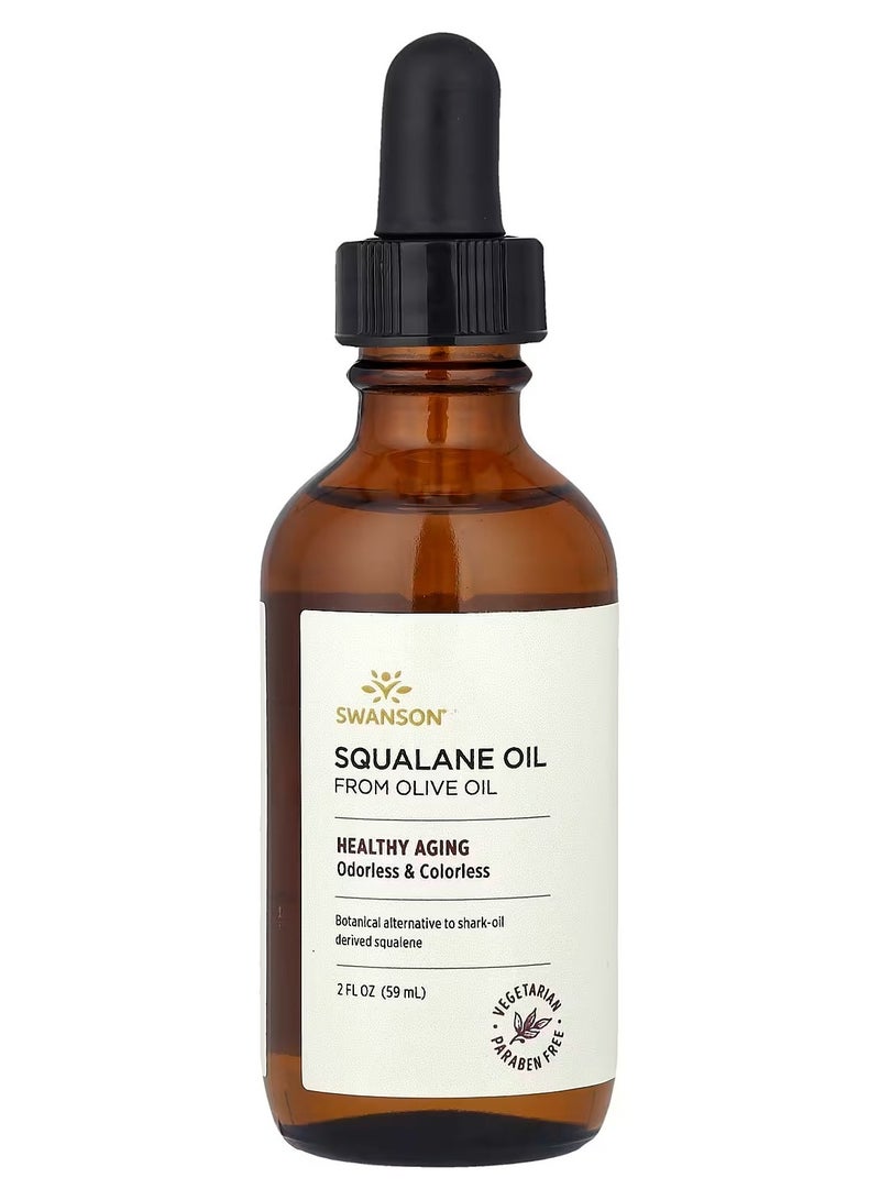 سوانسون، زيت السكوالين، 2 أونصة سائلة (59 مل)