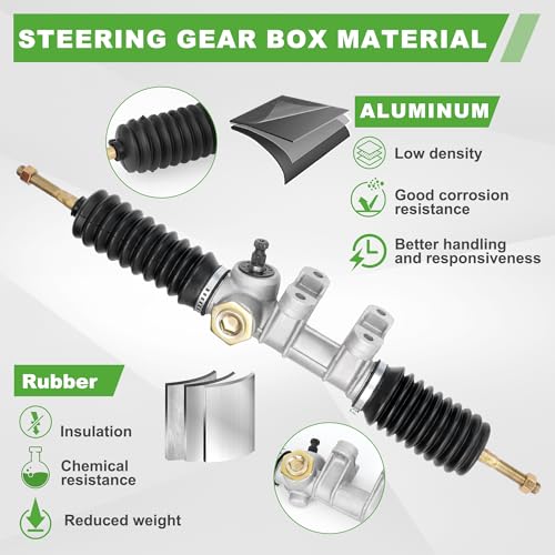 10L0L Golf Cart Steering Gear Box Assembly for Yamaha G22 (2003-2007) Gas or Electric Golf Cart Replace OEM# JU0-F3400-00 - Image 5