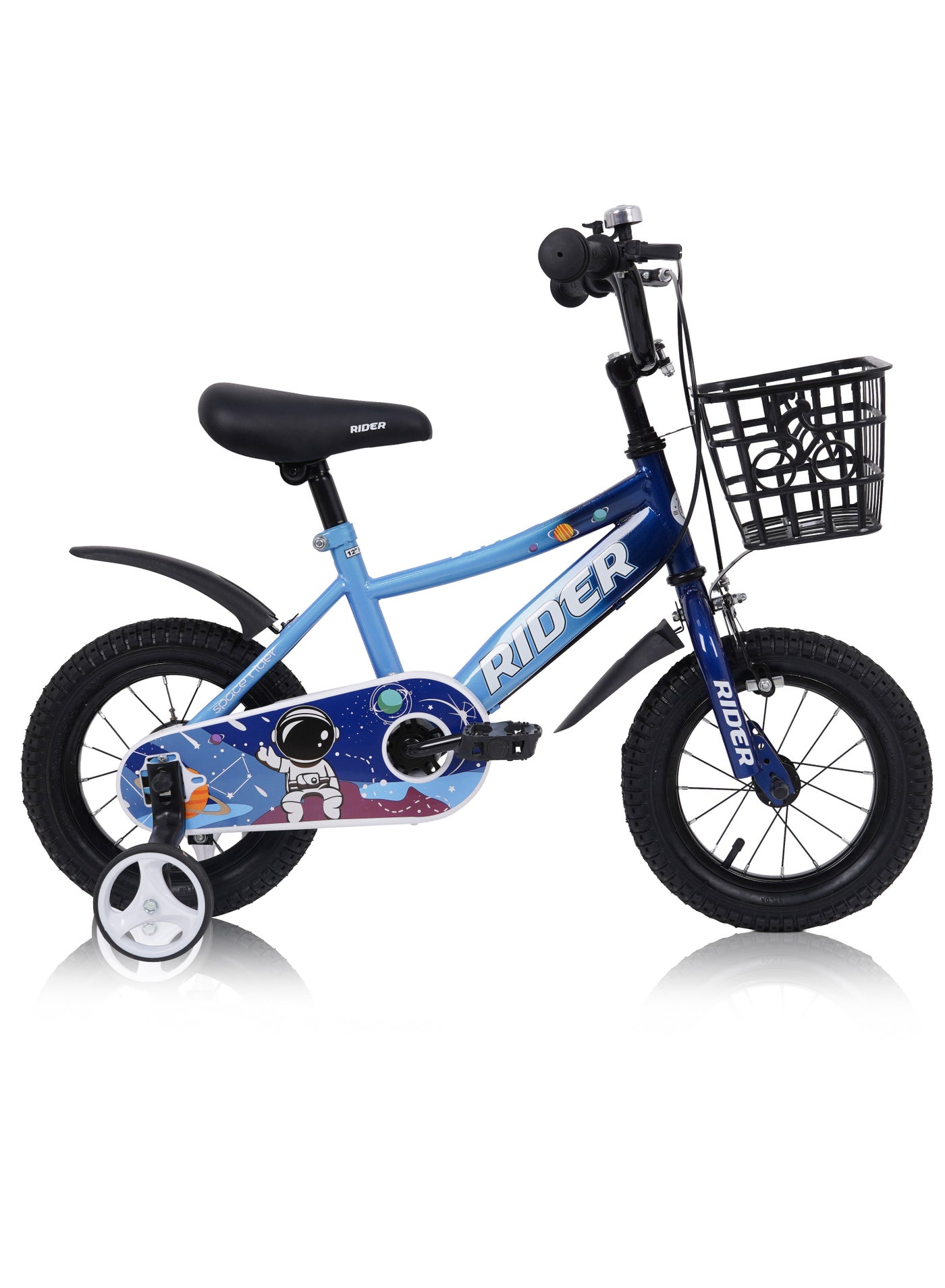 Elgo Mountain Bike || 12 Inch Wheel Size||For Unisex Kids || Adjustable Seat || Rider 100% Assembled || Blue
