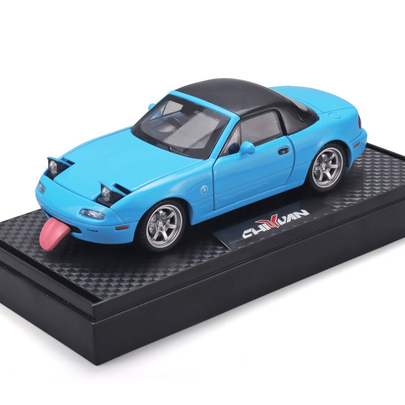 1:32 Mazda MX5 Metal Toy Car Blue 