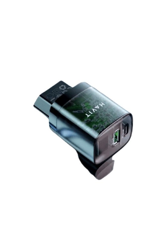 havit - Havit UC303 Mobile series GaN - 30W Travel charger - Black - Image 1