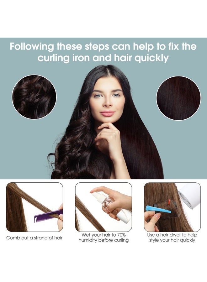 WILLBOND 141 Pcs Hair Rollers Set Include Plastic Hair Rollers with Pins and Clips(Mixed Color) - Image 5
