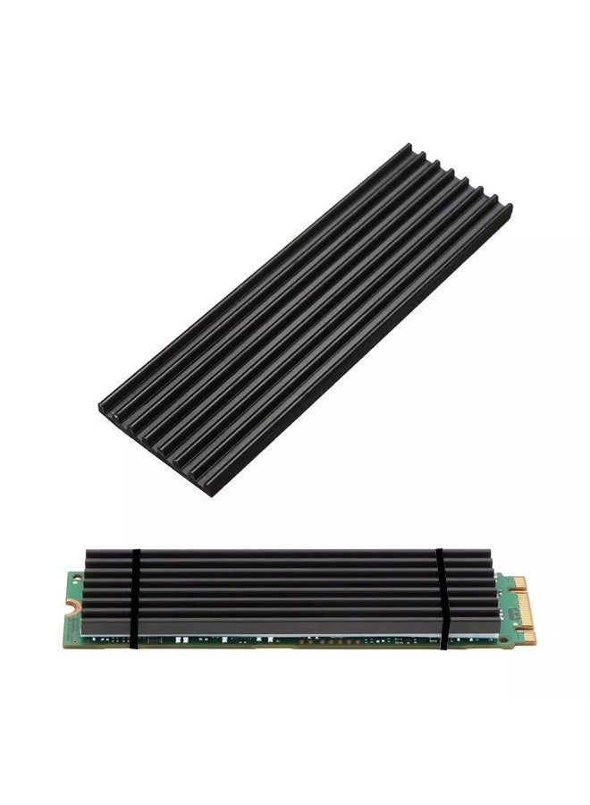 Aluminium Heatsink,Cooling Fin with Thermal Pad for NVME NGFF M.2 2280 PCIE-SSD, DIY Laptop PC Memory Heatsink - Image 1