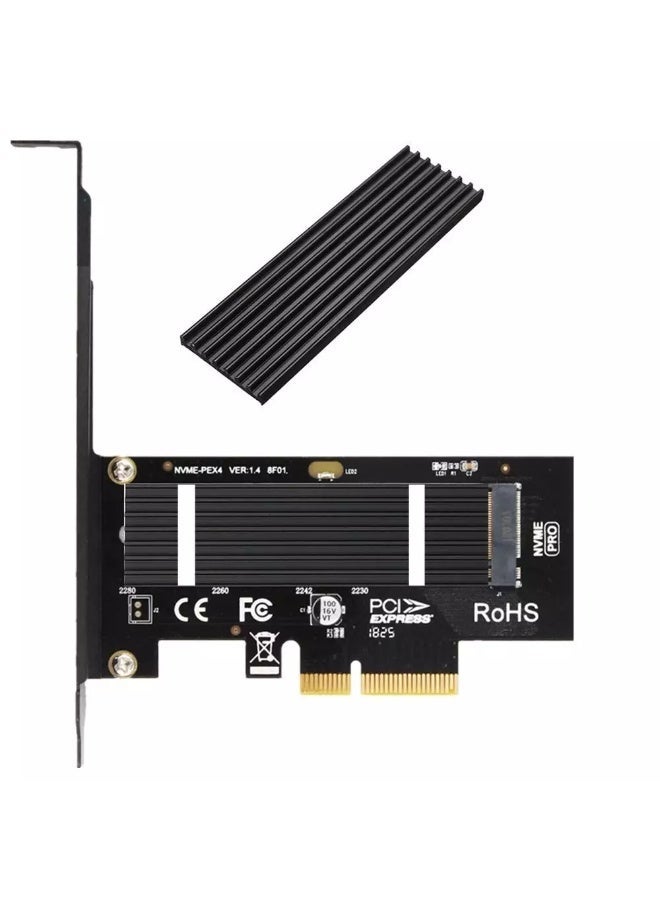 Aluminium Heatsink,Cooling Fin with Thermal Pad for NVME NGFF M.2 2280 PCIE-SSD, DIY Laptop PC Memory Heatsink - Image 3