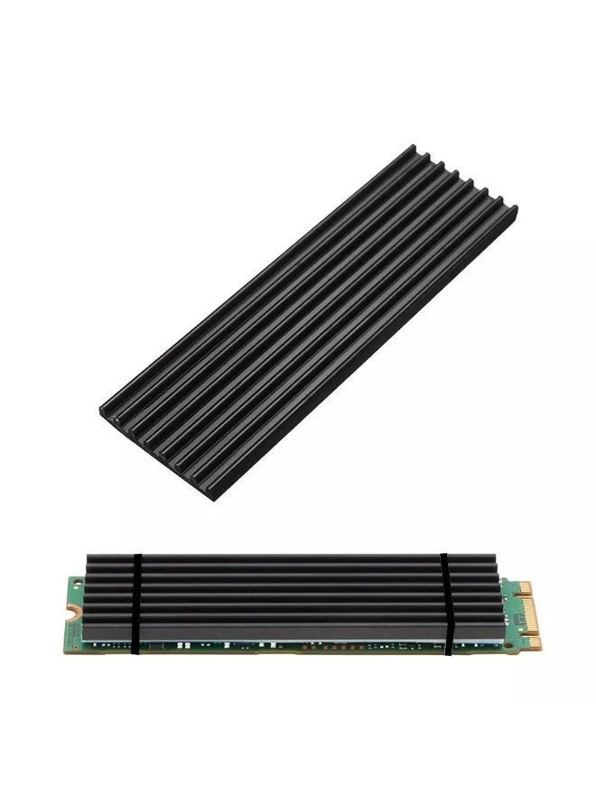 Aluminium Heatsink,Cooling Fin with Thermal Pad for NVME NGFF M.2 2280 PCIE-SSD, DIY Laptop PC Memory Heatsink - Image 1