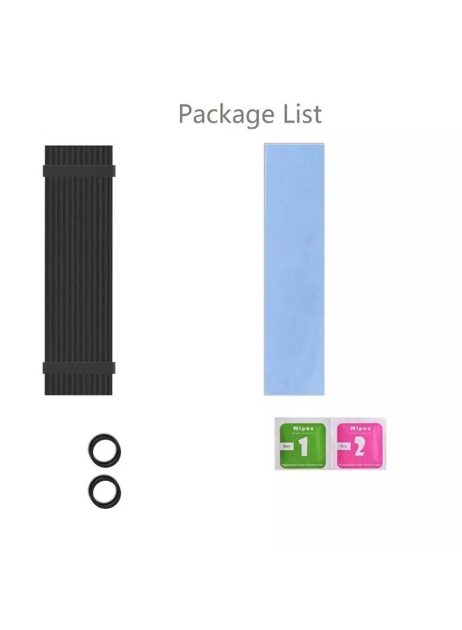 Aluminium Heatsink,Cooling Fin with Thermal Pad for NVME NGFF M.2 2280 PCIE-SSD, DIY Laptop PC Memory Heatsink - Image 4