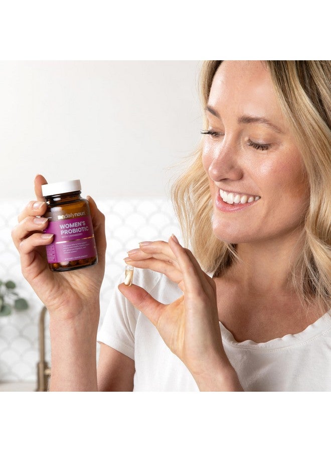 NOURI Daily Nouri Women’s Probiotic | Vaginal, Digestive, Immune Health & UTI Support | Whole Cranberry & Vegan Ahiflower Omega Oil | 30-Day Supply - Image 3