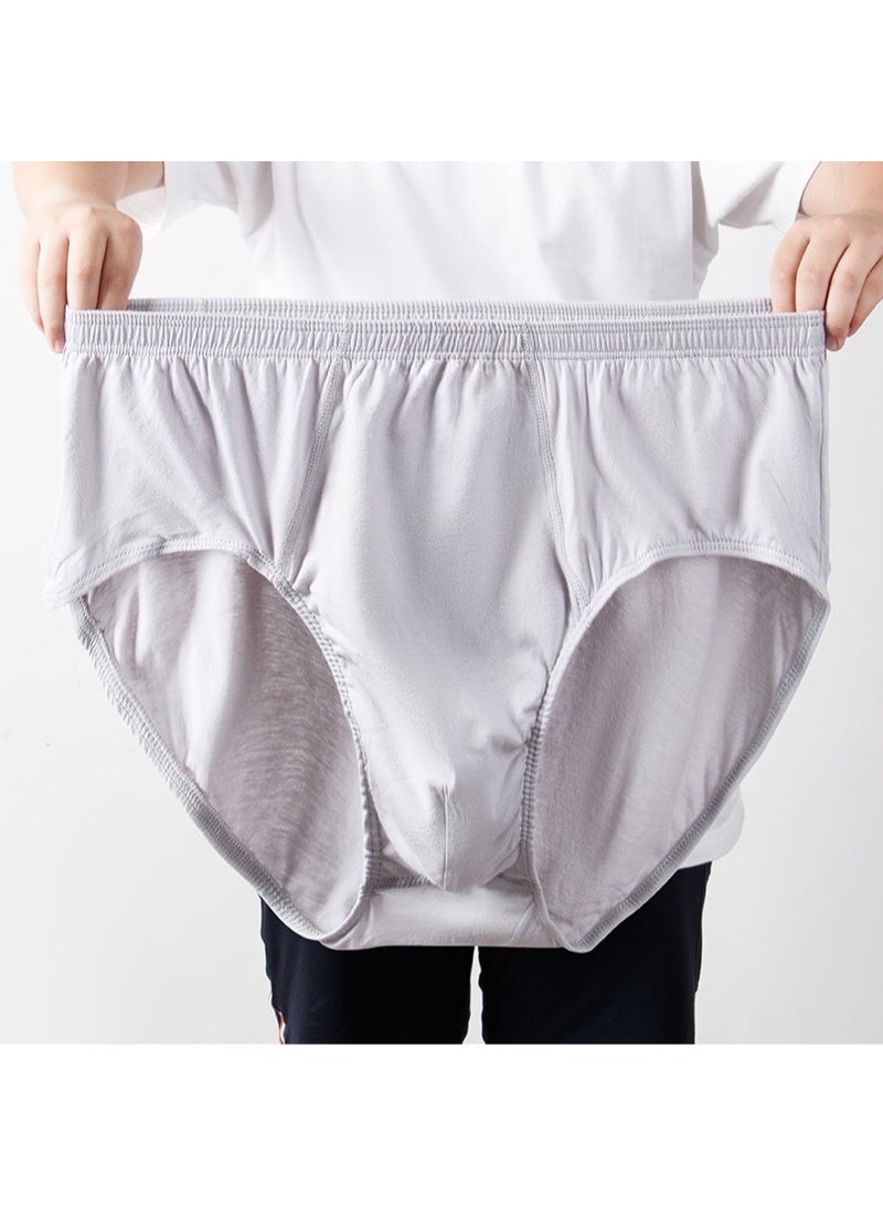 4 قطعة ملابس داخلية من القطن للرجال بحجم كبير XL-8XL 4XL 5XL 6XL 7XL 8XL، مع خصر مرتفع، 100 - Image 3
