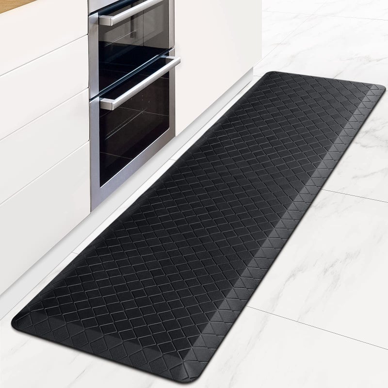 HappyTrends Kitchen Floor Mat  45 Inch Thick AntiFatigue Kitchen RugWaterproof NonSlip Kitchen Mats and Rugs Heavy Duty Ergonomic Comfort Rug for KitchenOfficeSink