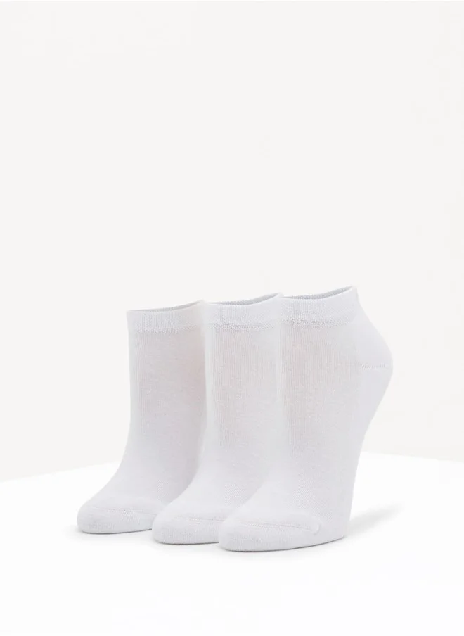كابا Women's Printed Ankle Length Sports Socks - Set of 3