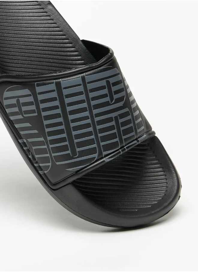 Celeste Women's Typographic Print Slides