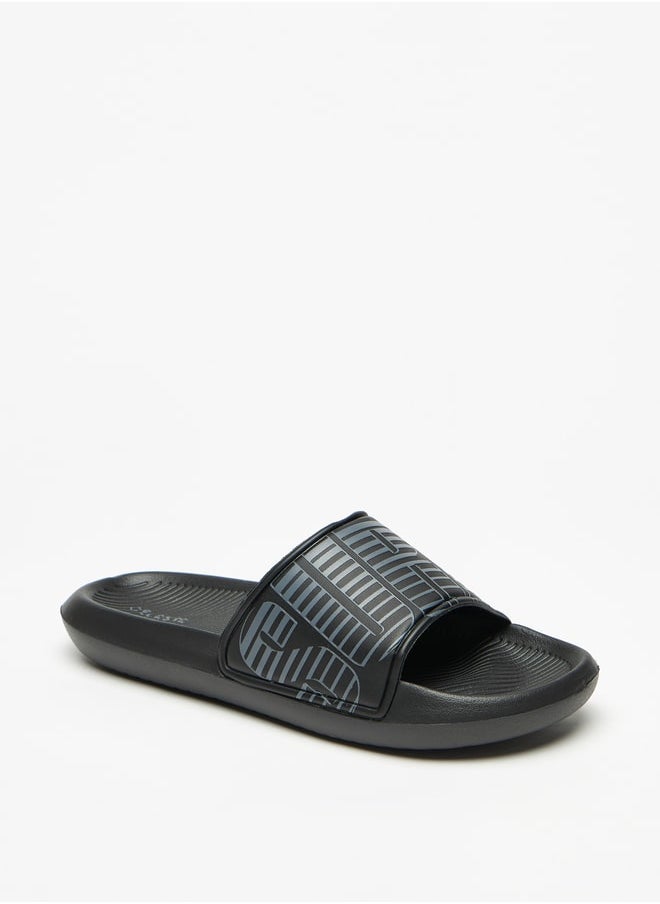 Celeste Women's Typographic Print Slides  - Image 1
